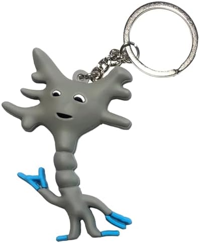 Little Grey Cells: Smart Brain Cell Keychain by GIANTmicrobes-Learn ...