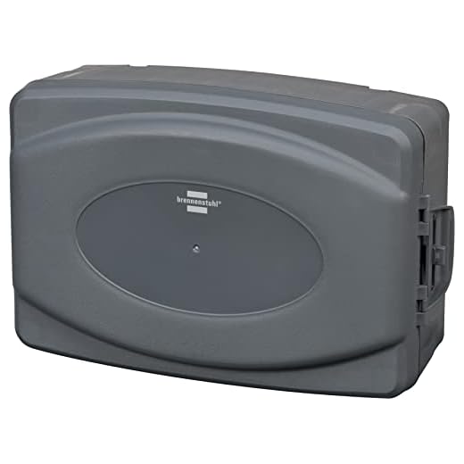 Brennenstuhl wetterfeste Box (IP54 Kabelbox wasserdicht für den Außenbereich zum Schutz von Steckverbindungen, Steckdosen, Adaptern, Transformatoren usw., Outdoor Zubehör)