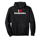 Photo Gallery i love barbara, io amo barbara felpa con cappuccio Photo Gallery i love barbara, io amo barbara felpa con cappuccio