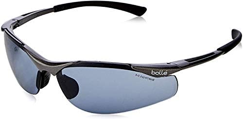 Bolle CONTPSF Nylon Frame Sports Temples with Tipgrip TPE Contour Glasses, Black