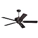 Emerson Ceiling Fans CF552ORB Veranda 52-Inch Indoor Outdoor Ceiling Fan, Wet Rated, Light Kit Adaptable, Oil Rubbed Bronze Finish