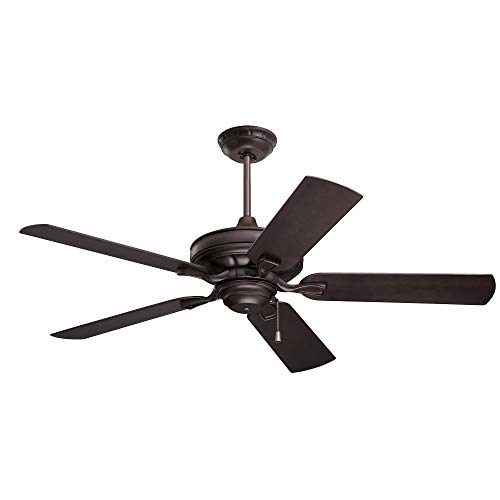 kathy ireland HOME Veranda Traditional Ceiling Fan, 52 Inch  Light Kit Adaptable, Oil Rubbed Bronze