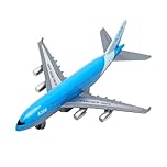 GZRXIOUS Airbus A380 Model Airplane Toy – Mini Metal Airplane Model with Pull-Back Function, Plane Models, Perfect as an Airport Toy and Gift (14 cm Long)