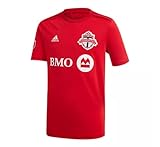adidas Toronto FC MLS Big Boys Youth Home Soccer Jersey, Red Small 9-10