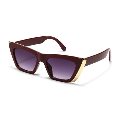 Lunettes œil de chat de luxe avec grande monture vintage chic