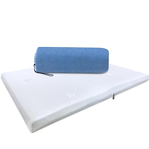 Colchonete Chiqueirinho Dobrável para bebê Infantil Com bolsa para transporte 70x100x6cm - BF Colchões