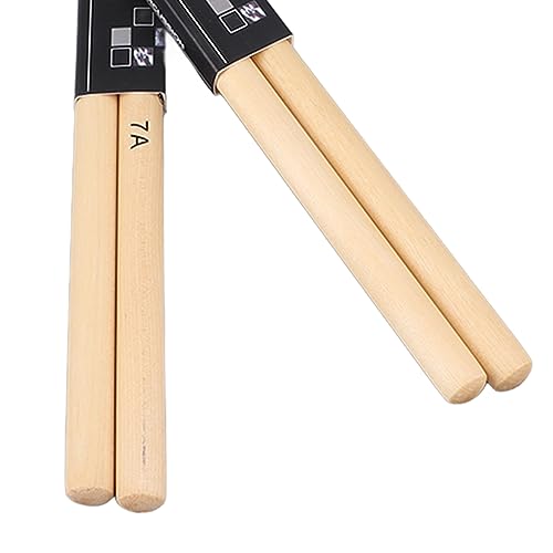 Baquetas de batería de madera de arce 7A con punta de nylon miniatura 5