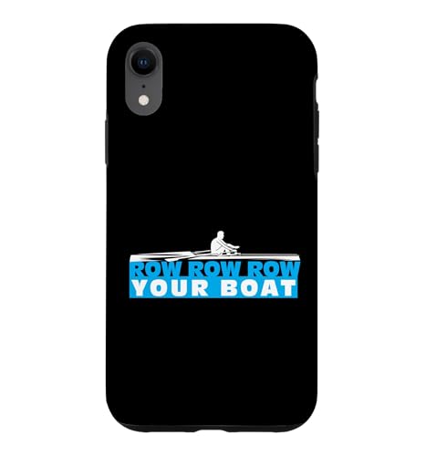 Row Row Your Boat Crew Team �}�b�`���O �{�[�g �{�[�g �I�[�� �X�}�z�P�[�X iPhone XR �p
