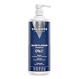 VALQUER Silver Platinum Champú Matizador Violeta | Mantiene el Color y Neutraliza Tonos Amarillos o Anaranjados del Cabello Rubio o Claro | Con Malaquita y Vitaminas | 1 L