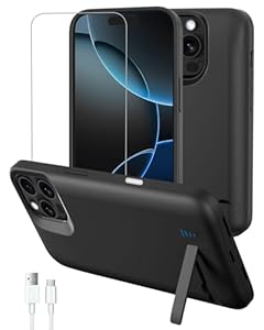 Gladgogo iPhone 16 Pro Akkuhülle 8500mAh