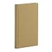 Boorum & Pease Handy Size 7 x 4 3/8 Inch 96-Page Bound Memo Book with Stiff Tan Cover (6559EE)