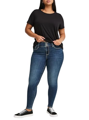 Torrid Women's Plus Size Jeans - Jegging Skinny Super Soft High-Rise Jean