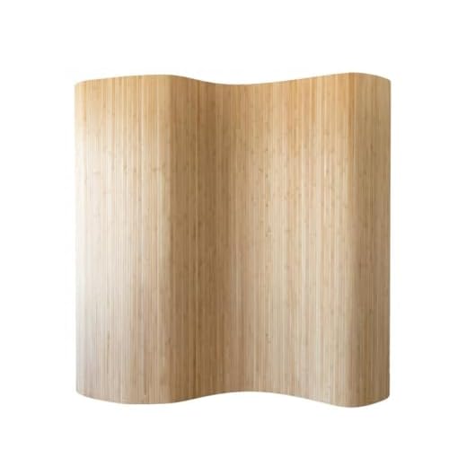 PEGANE Paravent Bambou Souple Coloris Brun 200 x 250 cm