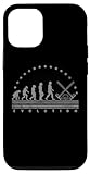 custodia per iphone 13 the croquet evolution - croquet da uomo, stile retrò