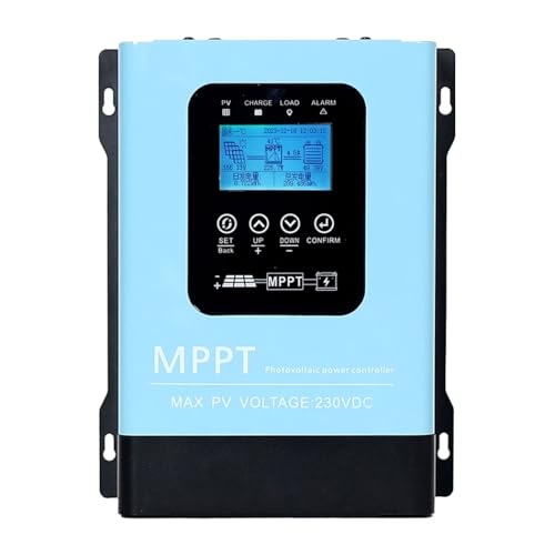 SOGTICPS 120A MPPT Solar Charge Controller,12V 24V 36V 48V 60V 72V 84V 96V Solar Battery Regulator...