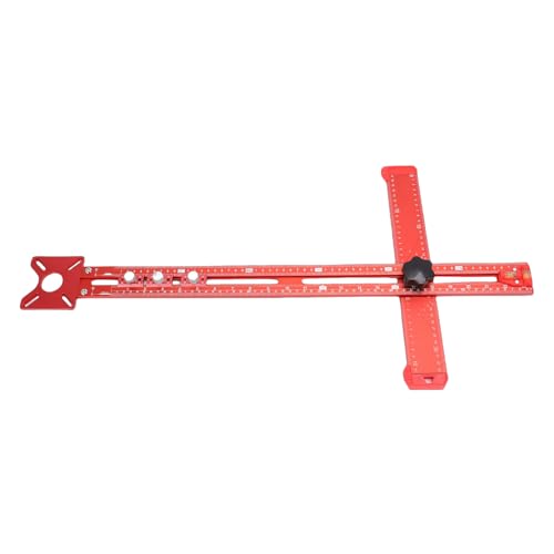 Support de rainure de fraisage de routeur Jeffergarden avec gabarit de coupe en aluminium