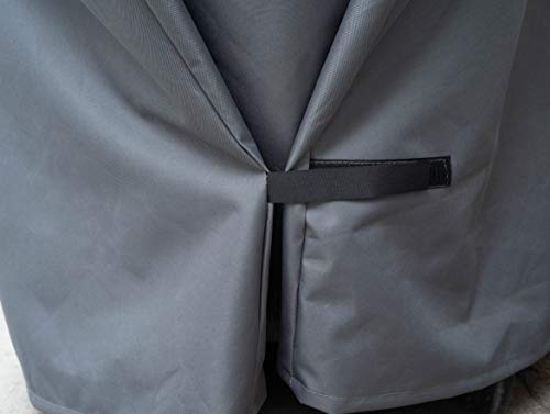 Patio King Grill Cover Replacement For Camp Chef Woodwind 36, Smokepro 36, All 36-Inch Pellet Grills - Upgraded Heavy Duty, Ultra-Durable, All-Weather Pellet Grill Cover (Gray) #TOP5