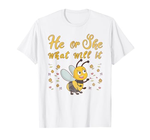 He or She What Will It Bee - Revelación De Sexo Camiseta