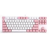 【Clavier mécanique standard】 Ce clavier adopte le corps d'arbre mécanique standard national, qui a une bonne capacité de charge, une sensation de talon forte et une sensation de fonctionnement confortable. Les keycaps ont une texture délicate, pas de traces de doigts et une durée de vie plus longue.