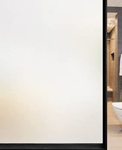 White Frosted Window Film Self Adhesive Roll 115 X 300cm, Shackcom Privacy Film for Glass Windows Static Cling with No Glue Removable Opaque Window Film Anti UV Heat Control for Home Office & Bathroom - Cosy Home Interiors White Frosted Window Film Self Adhesive Roll 115 X 300cm, Shackcom Privacy Film for Glass Windows Static Cling with No Glue Removable Opaque Window Film Anti UV Heat Control for Home Office & Bathroom