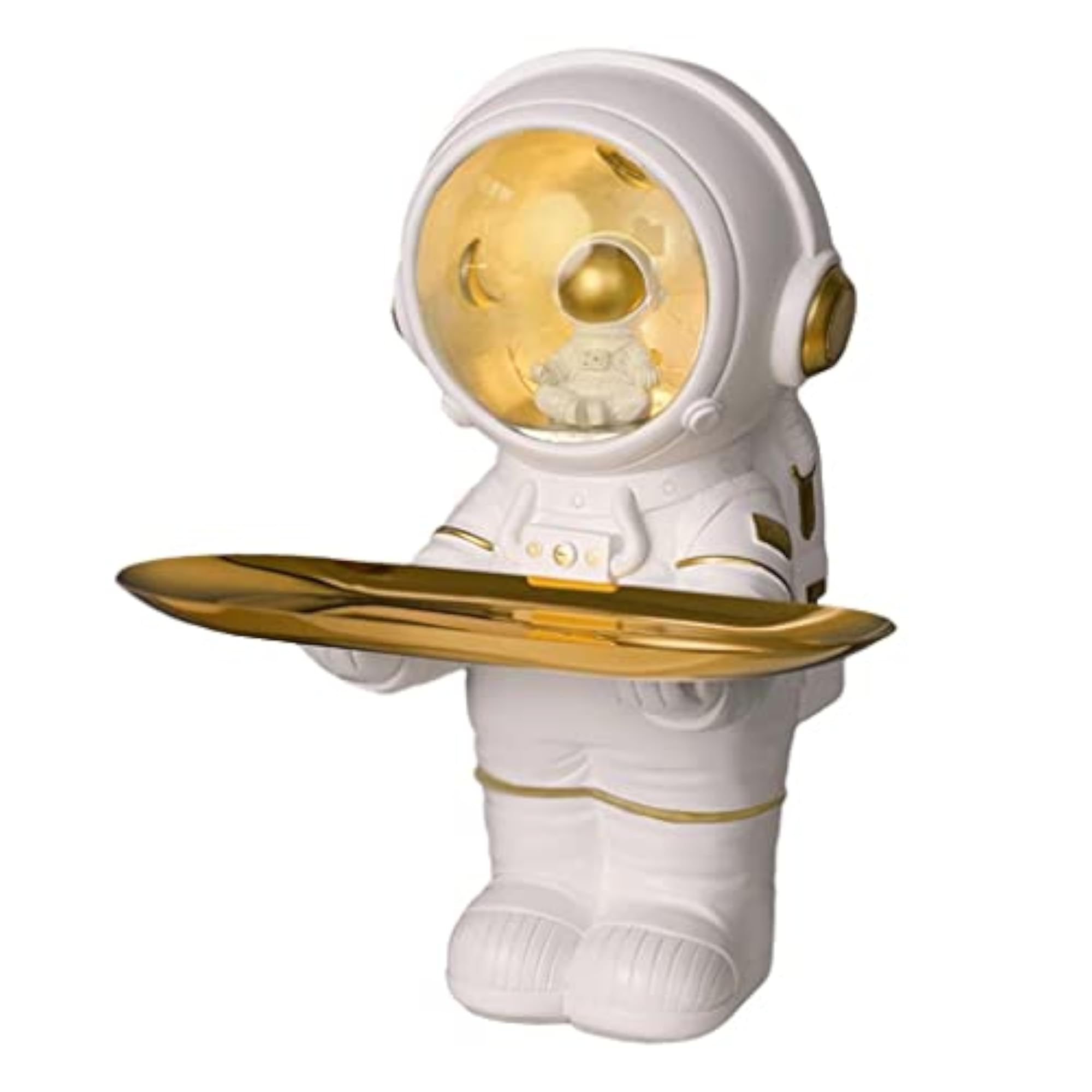 Astronaut Statue Storage Tray for Organizing