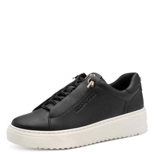Marco Tozzi Damen Sneaker flach mit Wechselfußbett Freizeit...