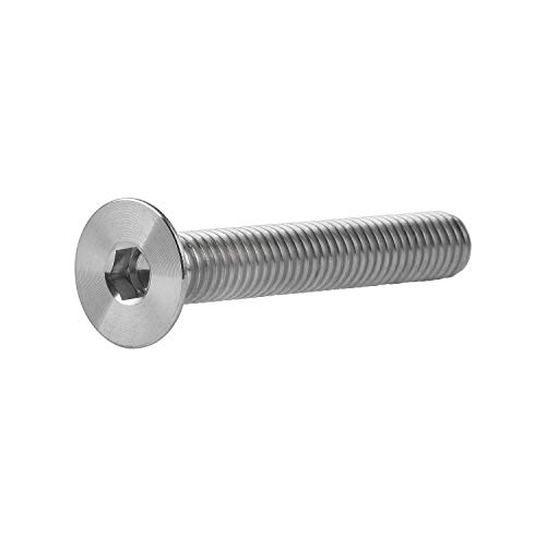 Tornillo de titanio M6x40mm con cabeza plana avellanada hexagonal para motor 5