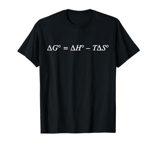 Gibbs free energy, thermodynamics and physics T-Shirt