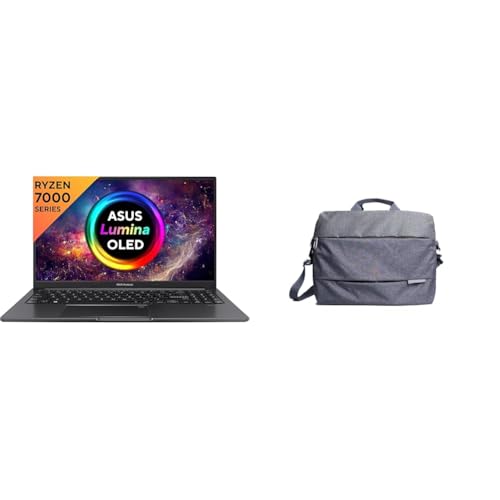 Image of ASUS Vivobook 15 OLED (2023), AMD Ryzen 5 7530U, 15.6 inch (39.62 cm) FHD OLED, Thin and Light Laptop (1