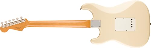 Fender Vintera II ’60s Stratocaster RW Olympic White – Guitare Électrique - Les Beatles, Paul McCartney, John Lennon, RIngo Starr, George Harrison Fender Vintera II '60s Stratocaster RW Olympic White - Guitare Électrique – Image 3