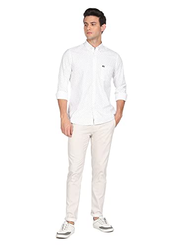 Image of Arrow Men's 100% Cotton Slim Fit Shirt