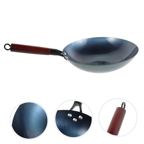 Wok redondo de hierro con recubrimiento antiadherente miniatura 7
