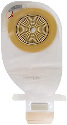 MED Free Single Piece Transparent 75 MM Stoma Bags with bath apron (Pack Of 10) For urine/stool collection, unisex