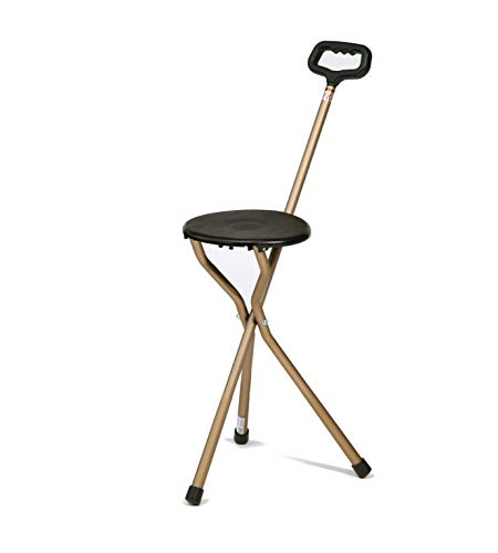 Drive Medical - Bastón con asiento, no ajustable