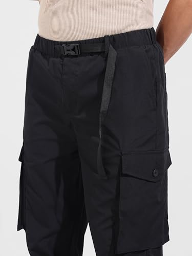 Image of The Indian Garage Co Men Relaxed Fit Mid-Rise Cargos