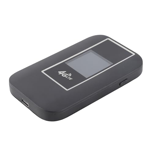 Image of 500Mbps 4G LTE Mobile WiFi Hotspot, 10 Users High Speed Wireless Router, Computer Routers with SIM Card Slot & Color Screen, Ideal for Home, Travel & Business