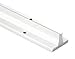 Thomson SR16-PDL48 Support Rail, Aluminum, 1" Diameter, 48"