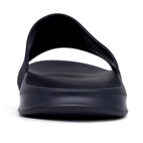 Image of Nautica Men's Open Toe Slide Sandals - Comfortable Indoor & Outdoor Shower Slippers