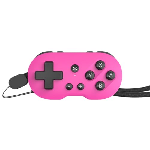 Image of CRKD ATOM - Collectible Keychain Controller for Nintendo Switch, PC, Mac, Mobile and Smart TV (Hot Pink)