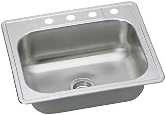 PROFLO PFSR252283A Bealeton 25" Drop In Single Basin Stainless Steel Kitchen Sink - Stainless Steel