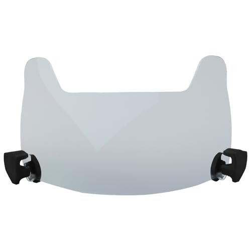 Clear Football Visor, Football Helmet Visor for Youth&Adult with Easy Install Clips (Clear)