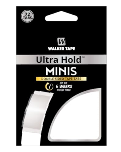 Walker's Ultra Hold Mini Tab, Double Sided Tape WKR-UHT-M-2PK Custom 72 Count (Pack of 2)