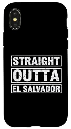 Straight Outta El Salvador AeB[N X}zP[X iPhone X/XS p