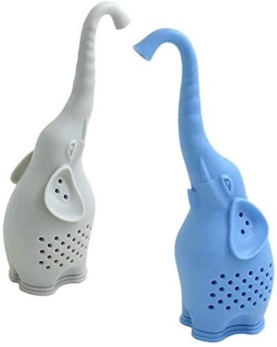 Cute Animal Silicone Tea Infuser-Ideal Gift For Tea Lovers-Whale Elephant Squirrel Dolphin Dinosaur Funny Tea Strainer Steeper #TOP6