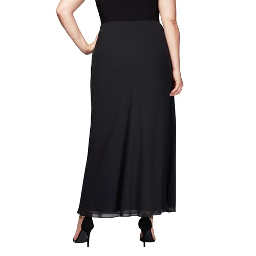 Alex Evenings Women's Plus Size Long Formal Skirt2