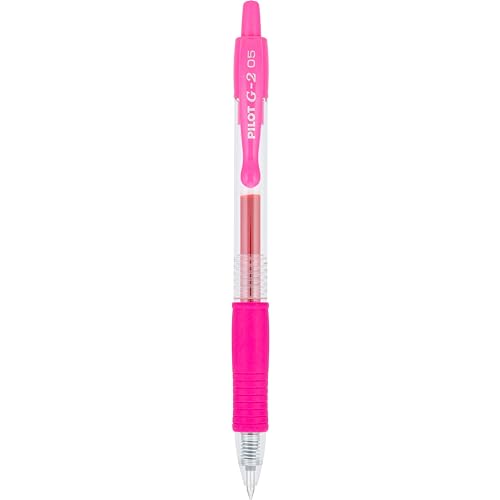Bolígrafos Gel Retráctiles PILOT G2 Tinta Rosa 12 Unidades miniatura 2
