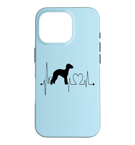 Bedlington Terrier �n�[�g�r�[�g EKG �p���X �t�@�j�[ �y�b�g ���D�� �X�}�z�P�[�X iPhone 16 Pro �p