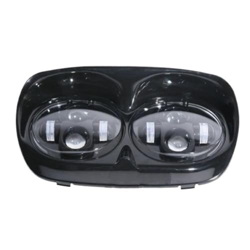 Double phare LED 5.75 pouces pour remplacer l'éclairage faible des motos FLTR 1998-2013