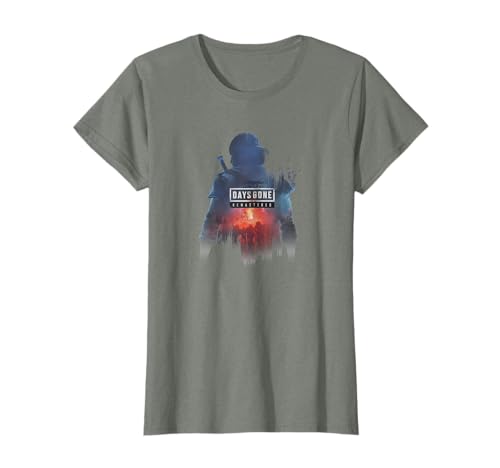 Officially Licensed Playstation Apparel for Women - Men - Boys - Girls - Toddler; Deacon St. John T-Shirts; Boozer T-Shirts; Sarah Whitaker; Rikki Patil; Nero; Survival; Revenge; Post-Apocalyptic; PlayStation; Video Game;