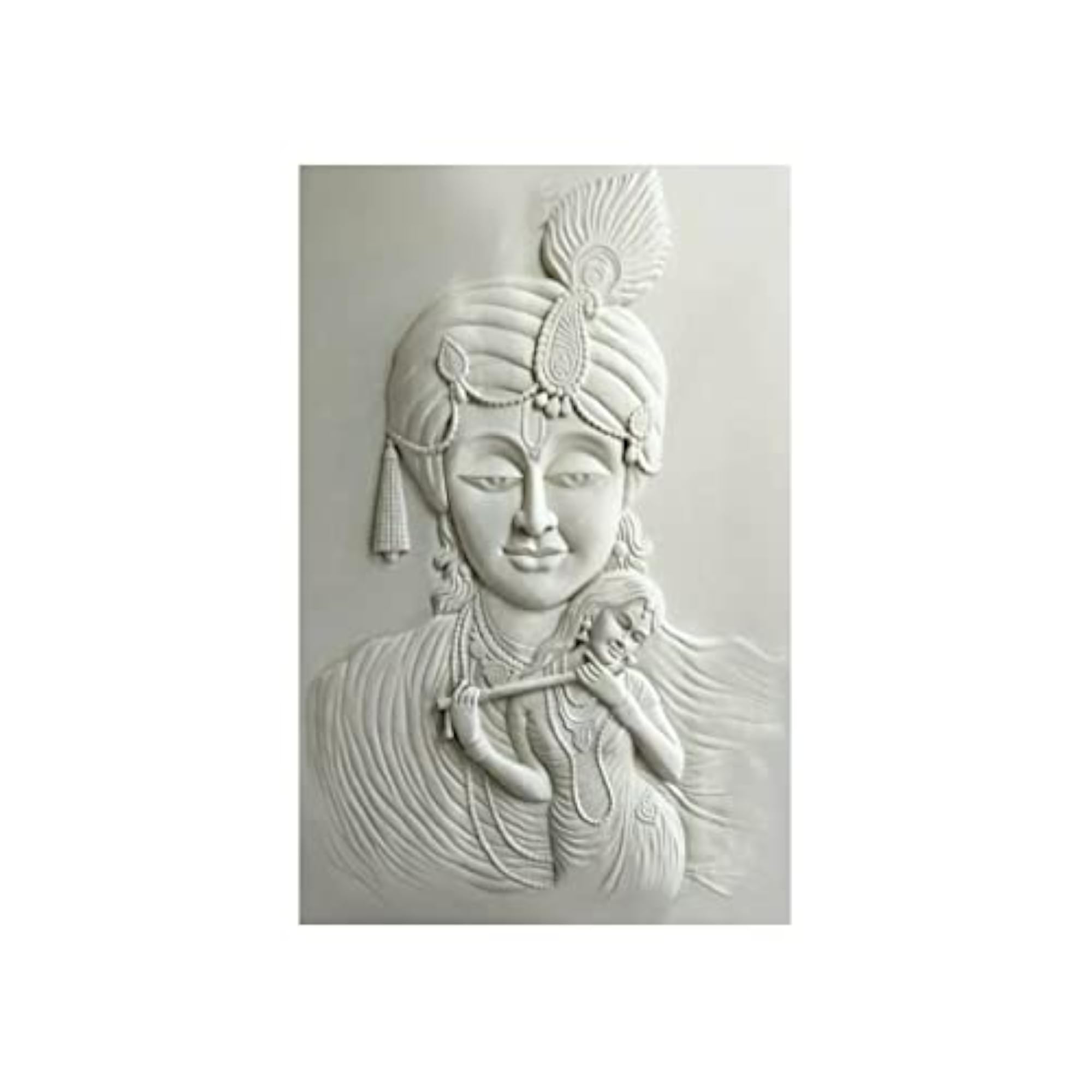 Krishan Meera 3D Painting Wall